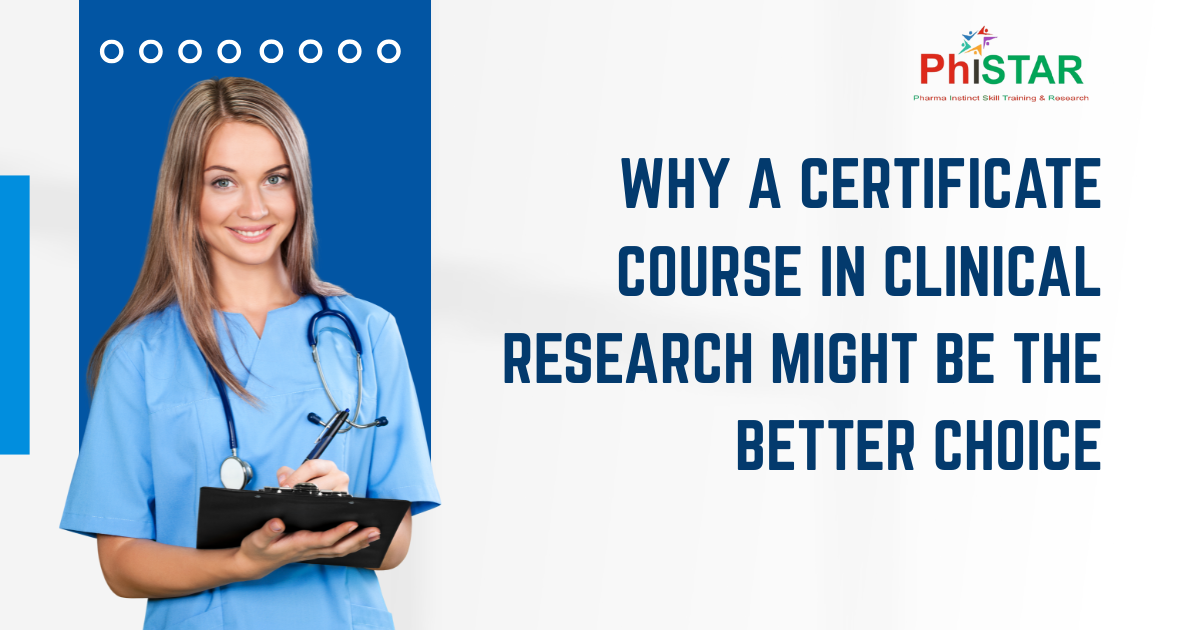 Students exploring career opportunities through a certificate course in clinical research, highlighting practical training and future growth prospects.